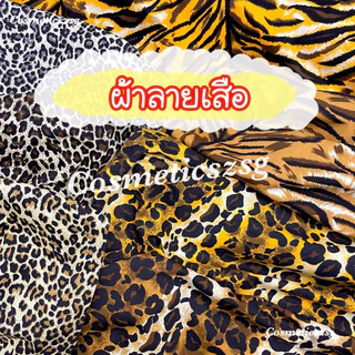 🐯ผ้าพร็อพลายเสือ🐯 เสือดาว เสือโคร่ง ชุดสุดสาคร ชุดฤาษี พร็อพถ่ายรูป ผ้าปูโต๊ะ คาดโต๊ะ ผ้าปูปิกนิก ชุดเด็ก พุ่มพวง
