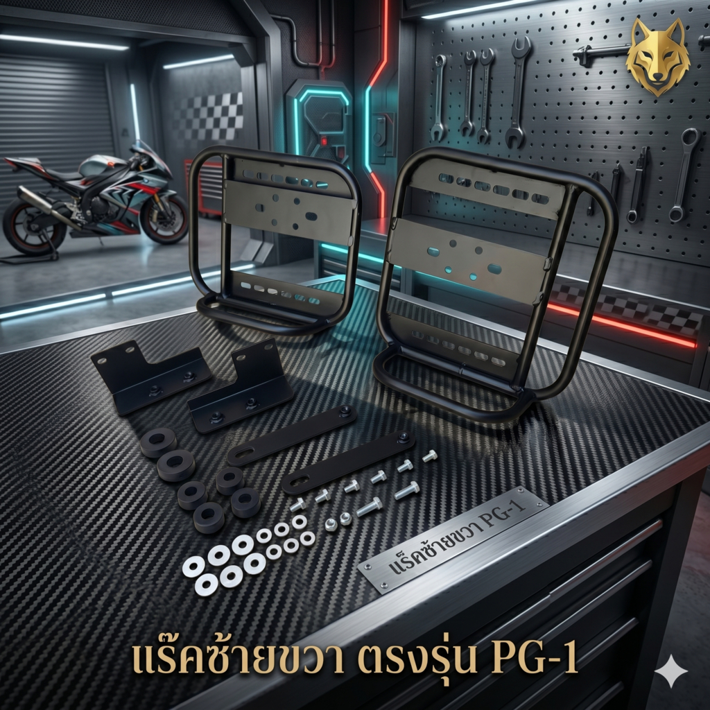 แร็คข้างซ้าย-ขวา PG-1 ตรงรุ่น🍒M