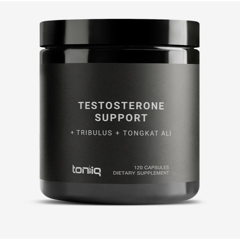 Toniiq Testosterone Support Tribulus + tongkat ali 120 caps