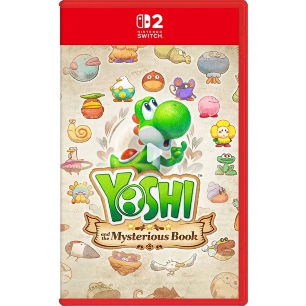 มือหนึ่ง แผ่นเกม Yoshi Nintendo switch 2 NS2 โยชิ เกมใหม่ Yoshi and the Mysterious Book