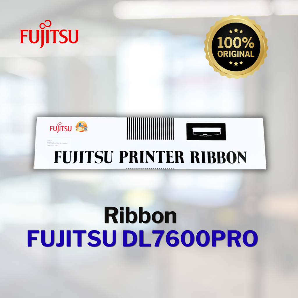 ตลับผ้าหมึกแท้ยี่ห้อ Fujitsu รุ่น DL7600Pro (ออริจินัล แท้ 100%)