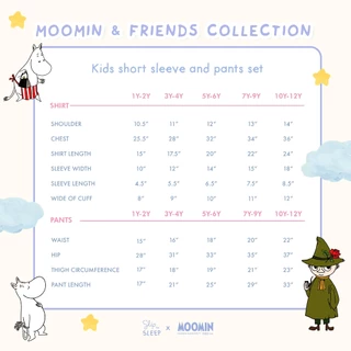 ชุดนอน Moomin - Moomin Comet Kid Set