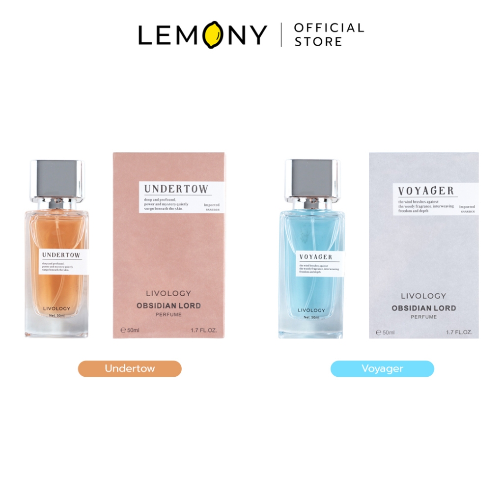 LEMONY น้ำหอมผู้ชาย LIVOLOGY ซีรีส์ Obsidian Lord Perfume ขนาด 50 มล.