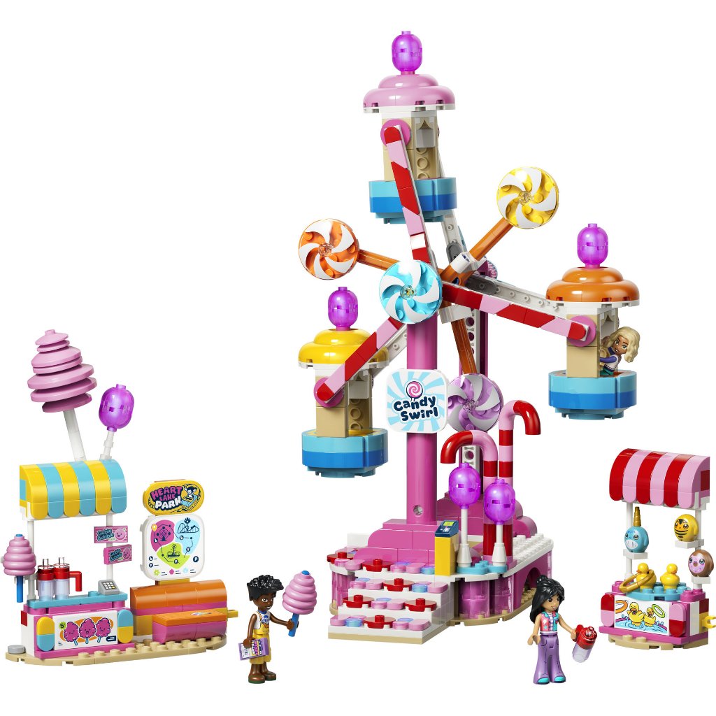 LEGO Friends ‏42700 عجلة دوارة الحلوى والكب كيك (602 قطعة) — صورة 2