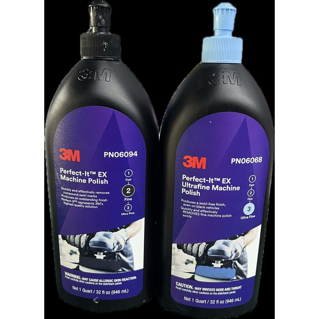 3M น้ำยาขัดสี 06094 ขัดละเอียด 06068 ขัดเงา