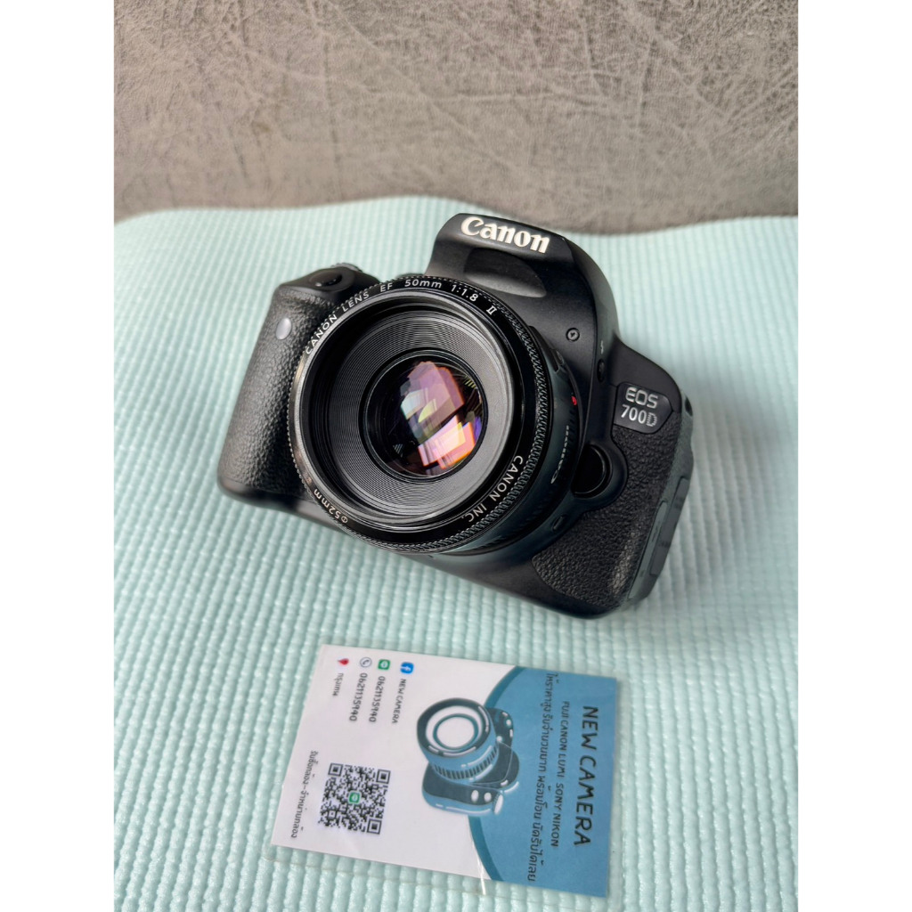 กล้องมือ ราคาถูก Canon 700D พร้อมเลนส์ 50mm
