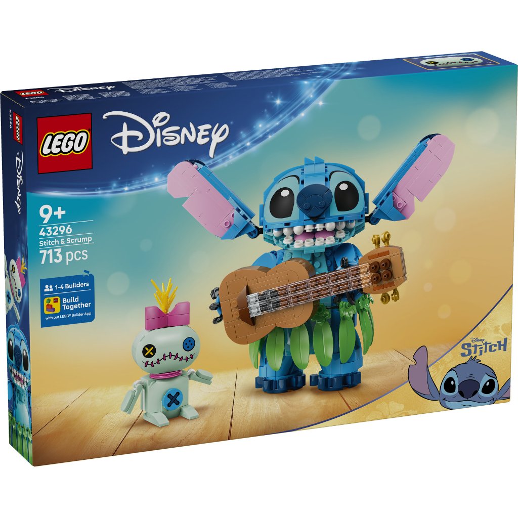 LEGO Disney ‏43296 ستيتش وسكرامب (713 قطعة) — صورة 3
