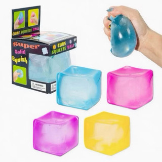 Cube Squeeze Ball ของเล่นคลายเครียด ช่วยเพิ่มสมาธิ พร้อมส่งในไทย