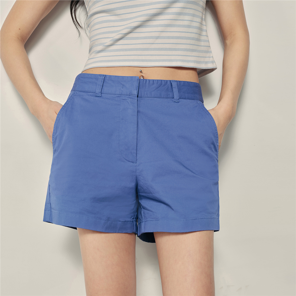 GIORDANO شورت نسائي بسحاب (مجموعة كوريا) — صورة 3