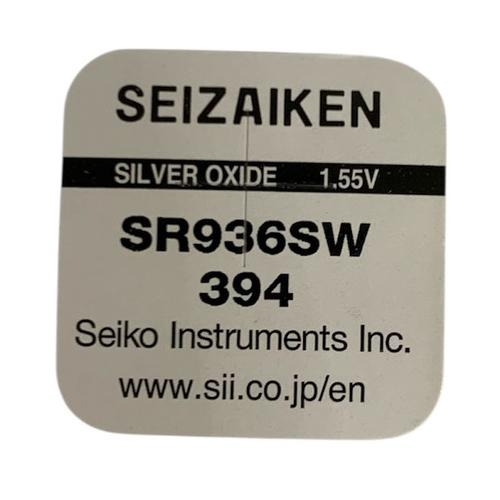 ถ่านกระดุม Seizaiken SR936SW / 394 แบ่งจำหน่าย แบบ 1 ก้อน,5 ก้อน