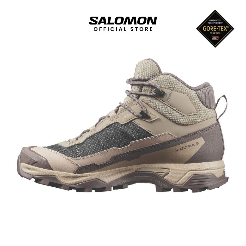 SALOMON X ULTRA 5 MID GORE-TEX Women's Hiking Shoes รองเท้าเดินป่าหญิง Official Store