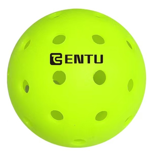 ENTU[พร้อมส่ง] Pickleball 40 ร (6 ลูก) เกรดแข่งขัน วัสดุ PE ทนทานพิเศษ ขึ้นรูปชิ้นเดียว Ready to Ship 40Holes 6Pcs