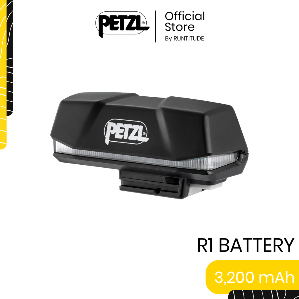 Petzl แบตเตอรี่ R1 Rechargeable สำหรับรุ่น Petzl NAO RL อุปกรณ์ เฮดแลมป์ เทรล ของแท้ รับประกัน 5 ปี