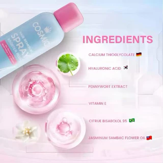 Cosmic Hair Removal Spray คอสมิค แฮร์ รีมูฟวอล สเปรย์ ครีมกำจัดขน 150 ml/100ml มี 2 รุ่นให้เลือกจ้า
