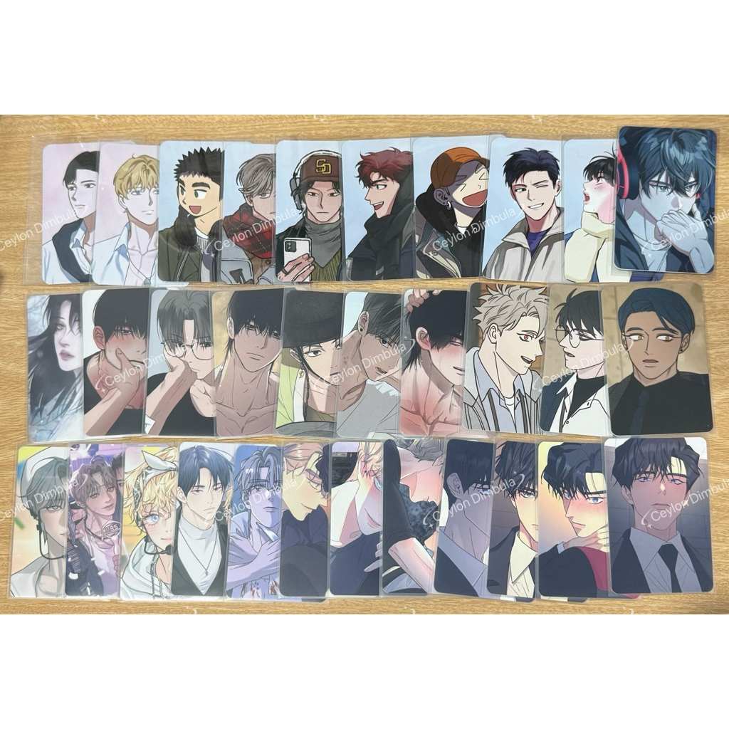 พร้อมส่ง กอง การ์ดสุ่ม มันฮวา photocard manhwabl manhwa