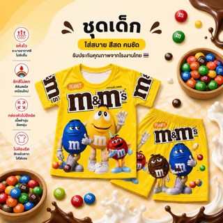 ชุด1 ส่งด่วน🚀TL15 ชุดเด็กตามเทรน 50 ลาย เสื้อ+กางเกง งานไทย สกรีนหน้าหลัง คมชัด ใส่ได้ทั้งชายสนน.