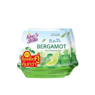 [1 แถม 1] King's Stella (คิงส์สเตลล่า) Into Nature Gel เจล น้ำหอมปรับอากาศ หอมยาวนาน 30 วัน 180g
