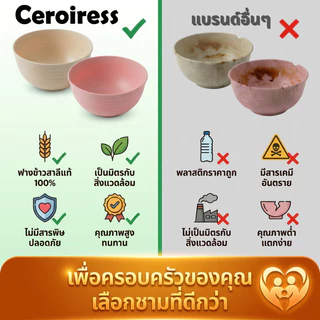ชุดจานชามฟางข้าวสาลี มินิมอล พร้อมแก้ว เข้าไมโครเวฟได้ น้ำหนักเบา ไม่แตกง่าย ปลอดภัย ใช้ในบ้าน