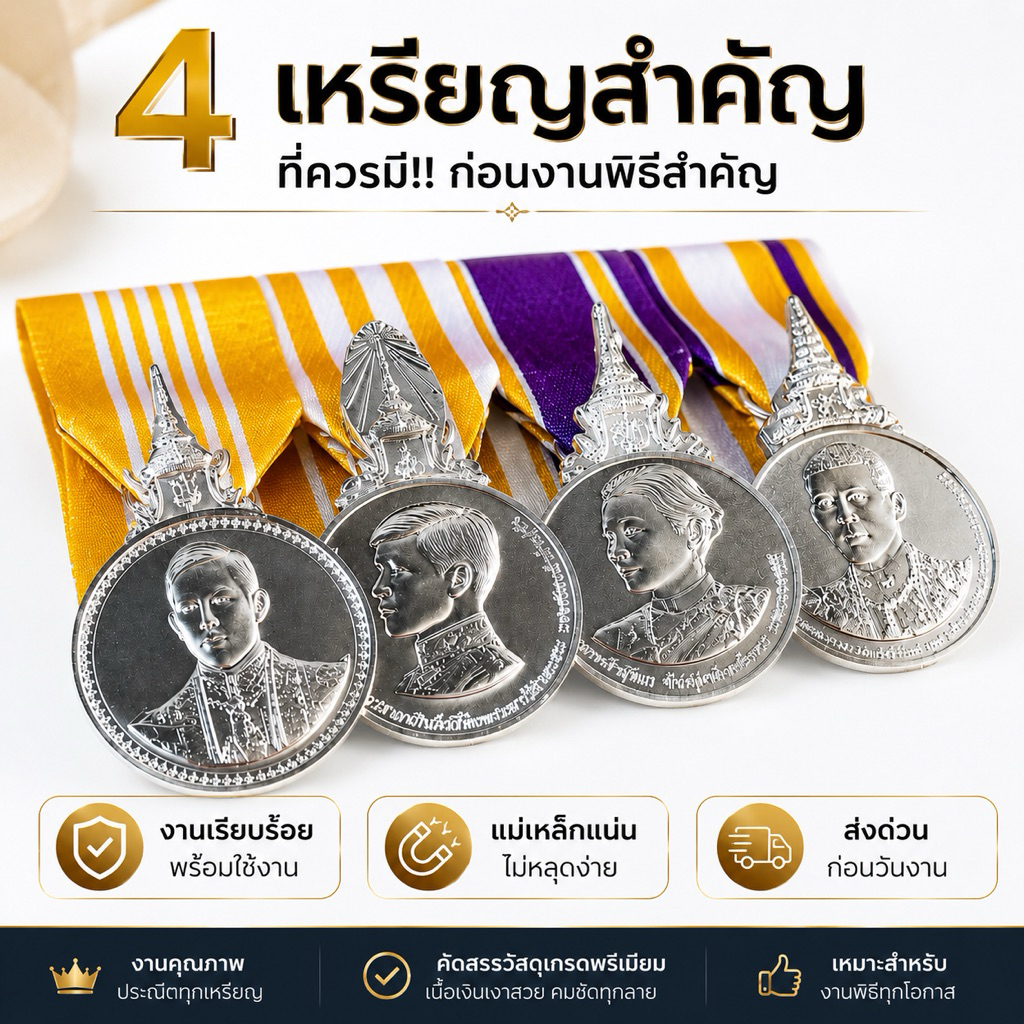 แผงเหรียญที่ระลึกแบบแม่เหล็ก ครบชุด พร้อมใช้งาน