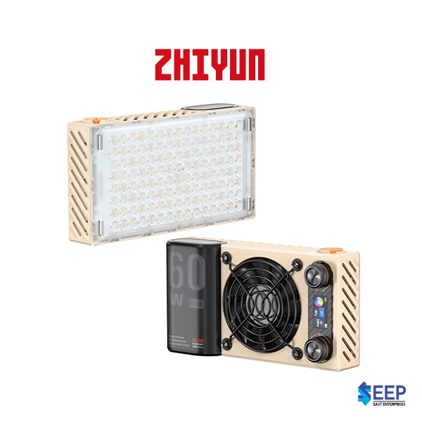 ZHIYUN FIVERAY M60 Ultra ไฟขนาดพกพา กำลังไฟ 60W สี RGB