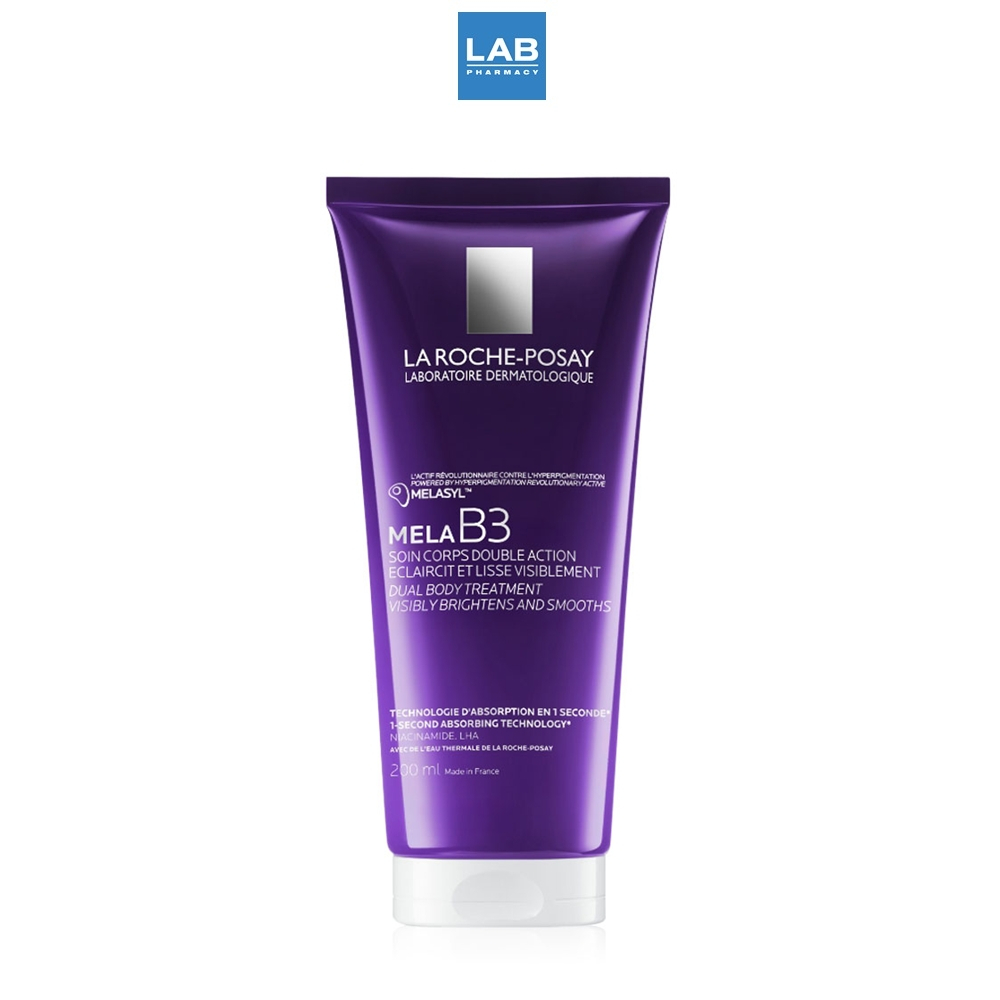 La Roche-Posay Mela B3 Dual Body Treatment 200 ml. ลา โรช-โพเซย์ เมลา บี3 ดูอัล บอดี้ ทรีทเมนท์ ขนาด 200 มล.