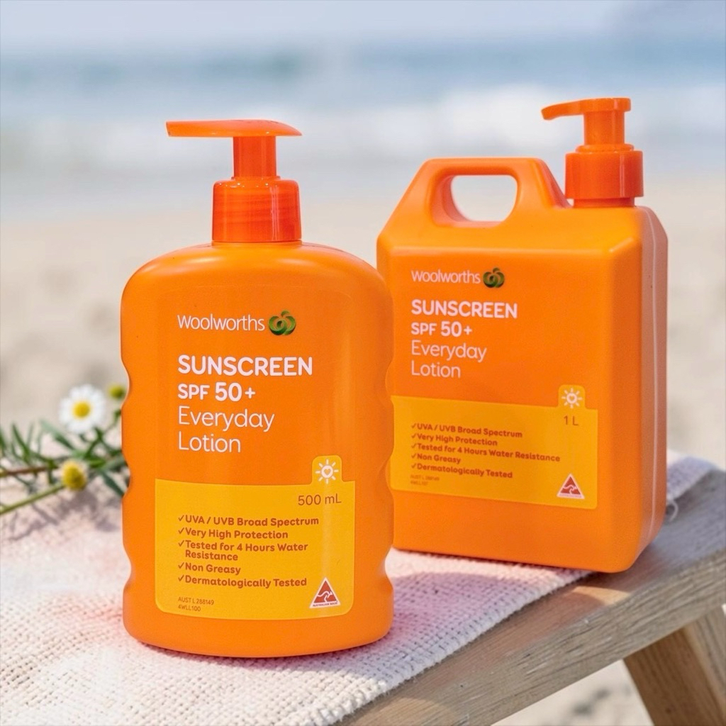 กันแดด Woolworths Everyday Sunscreen SPF50+ จากออสเตรเลีย