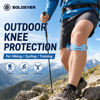 SOLOEVER ขายดี สายรัดเข่า ที่รัดเข่า สนับเข่า พยุงเข่า ผ้ารัดเข่า Knee Support Strap รัดเข่า