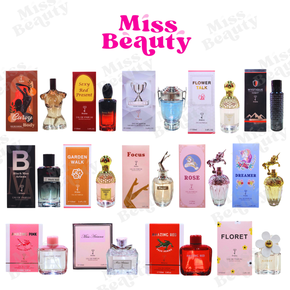 (ขวด) Ariana Parfum  อะรีอานา น้ำหอม ขนาด 100 มล.