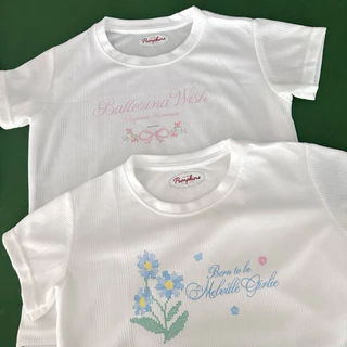 (knit collection! 🧶🤍) — baby tee เบบี้ทีรุ่นใหม่ผ้า soft knit นุ่มใส่สบาย อก 34-36“