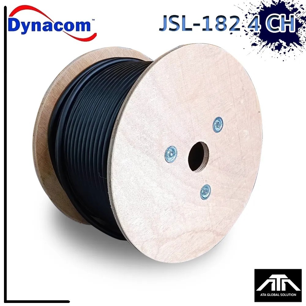 Dynacom สายมัลติคอร์ 4คอร์ JSL-182 สายสัญญาณเสียง 4Core JSL 182 ( ราคา/เมตร)