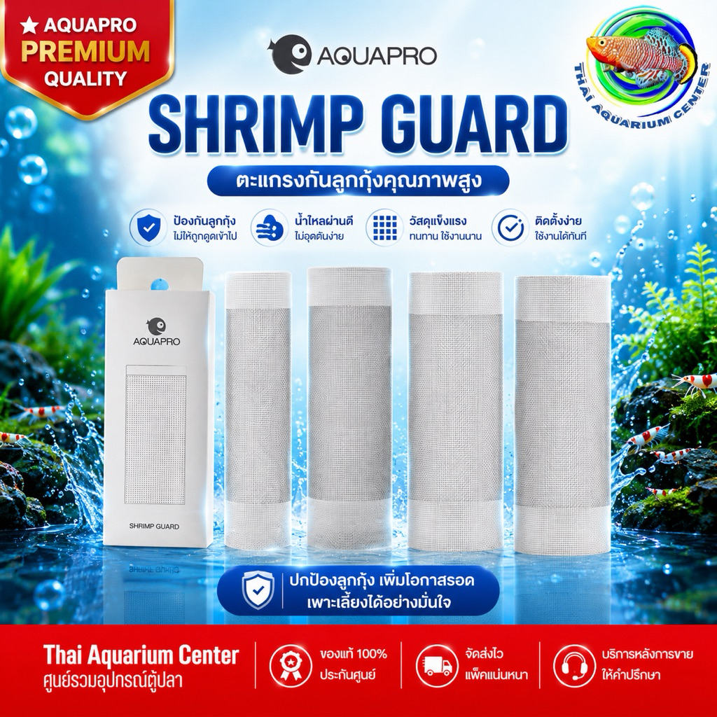 Aquapro ตะแกรงกันลูกกุ้ง ลูกปลา สำหรับ inflow skimmer และ inflow ทุกแบบ ทำจากสแตนเลสแท้ ไม่เป็นสนิม