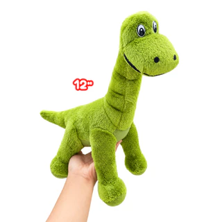 ตุ๊กตาไดโนเสาร์🦕คอยาว12นิ้ว ความยาวโดยประมาณ40cm ขนนุ่มพร้อมส่งทุกวัน