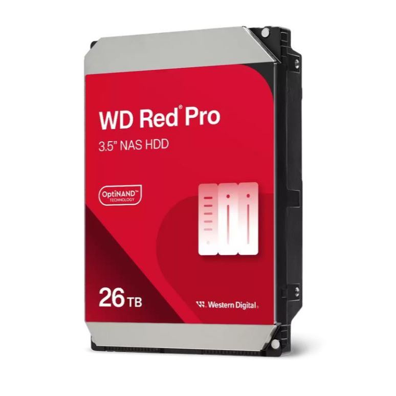 WD HDD NAS PRO 26TB SATA3(6Gb/s) 7200RPM 512MB 5Y Model : WD260KFGX-5YEAR  26 TB