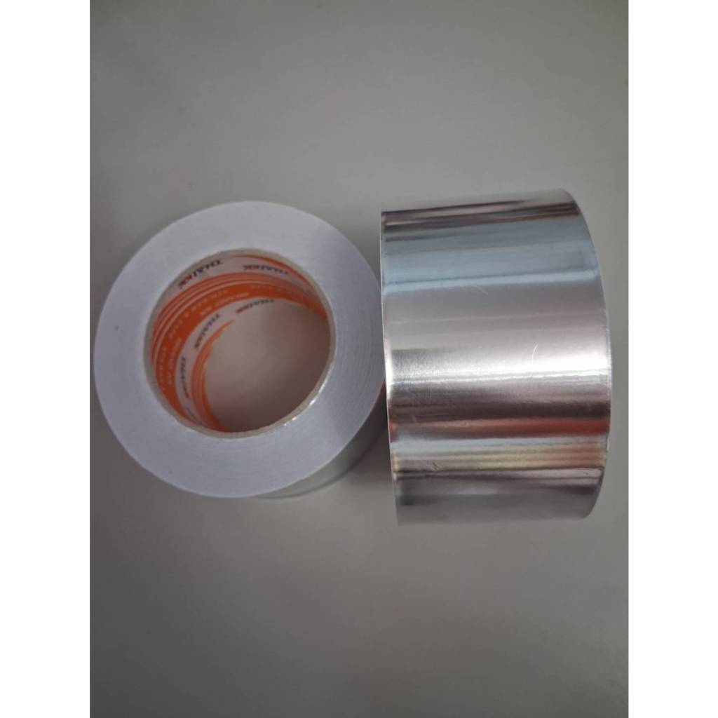 อลูมิเนียมเทป Aluminium tape ขนาด กว้าง 2.5 " ยาว 45 เมตร