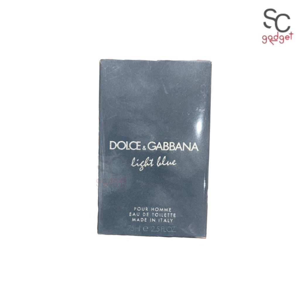 D&G Light Blue  pour homme eau de toilette 75ml