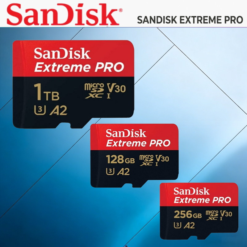 SanDisk Extreme Pro A2 Micro SD Card, Ultimate High Speed Performance, All-round Durable Protection, Professional Storag