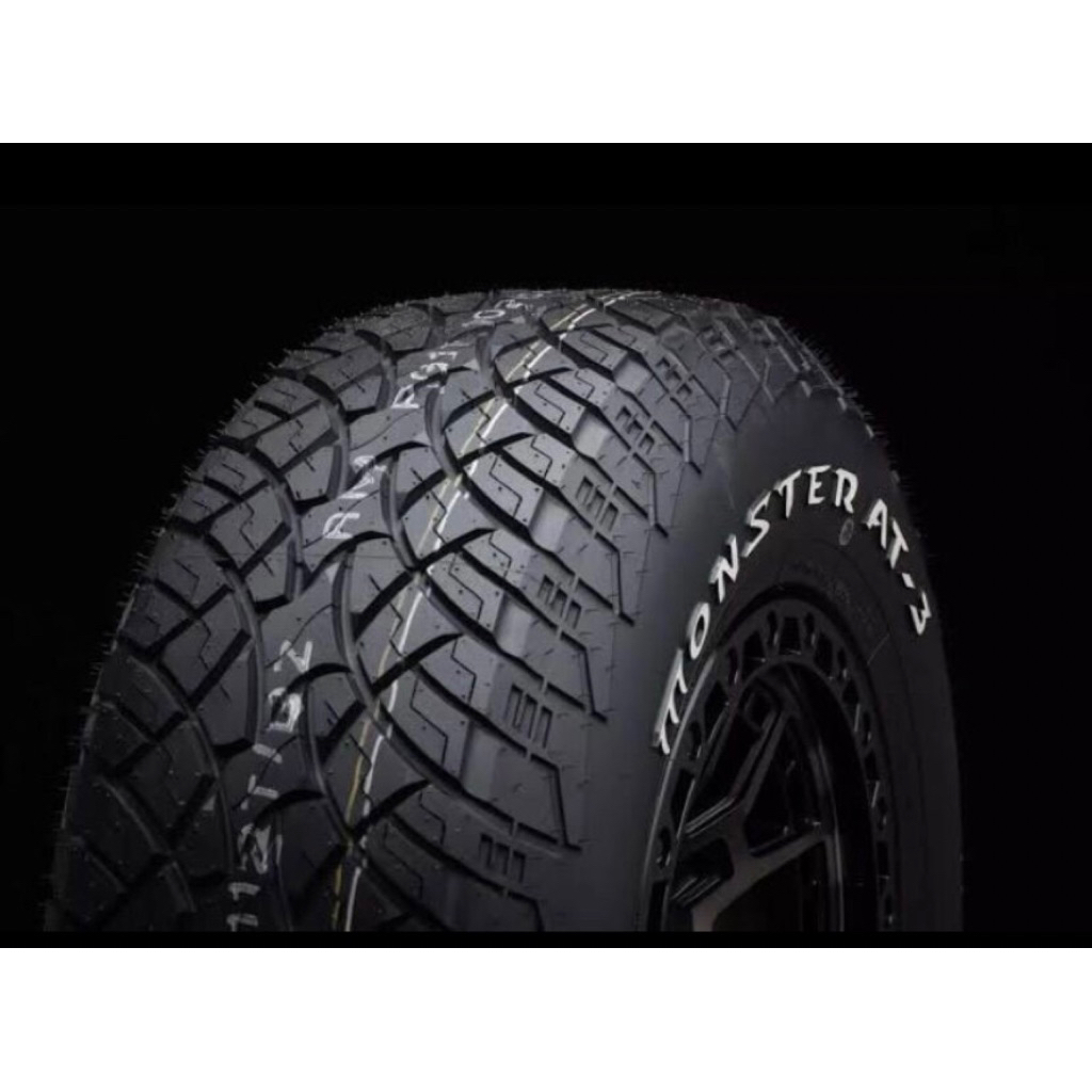 265/70R16 MONSTER AT3 ยางใหม่ปี2025🎏ราคาโปร1เส้น✅ฟรี จุ๊บลมยางแท้👍 มีรับประกันนาน120วัน✅❤️