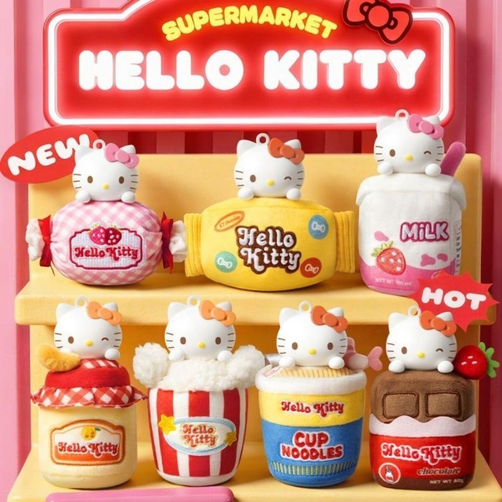 🇹🇭 พร้อมส่ง​ พวงกุญแจ​ Kitty​ คิตตี้แบบจุ่ม​ น่ารักทุกแบบ