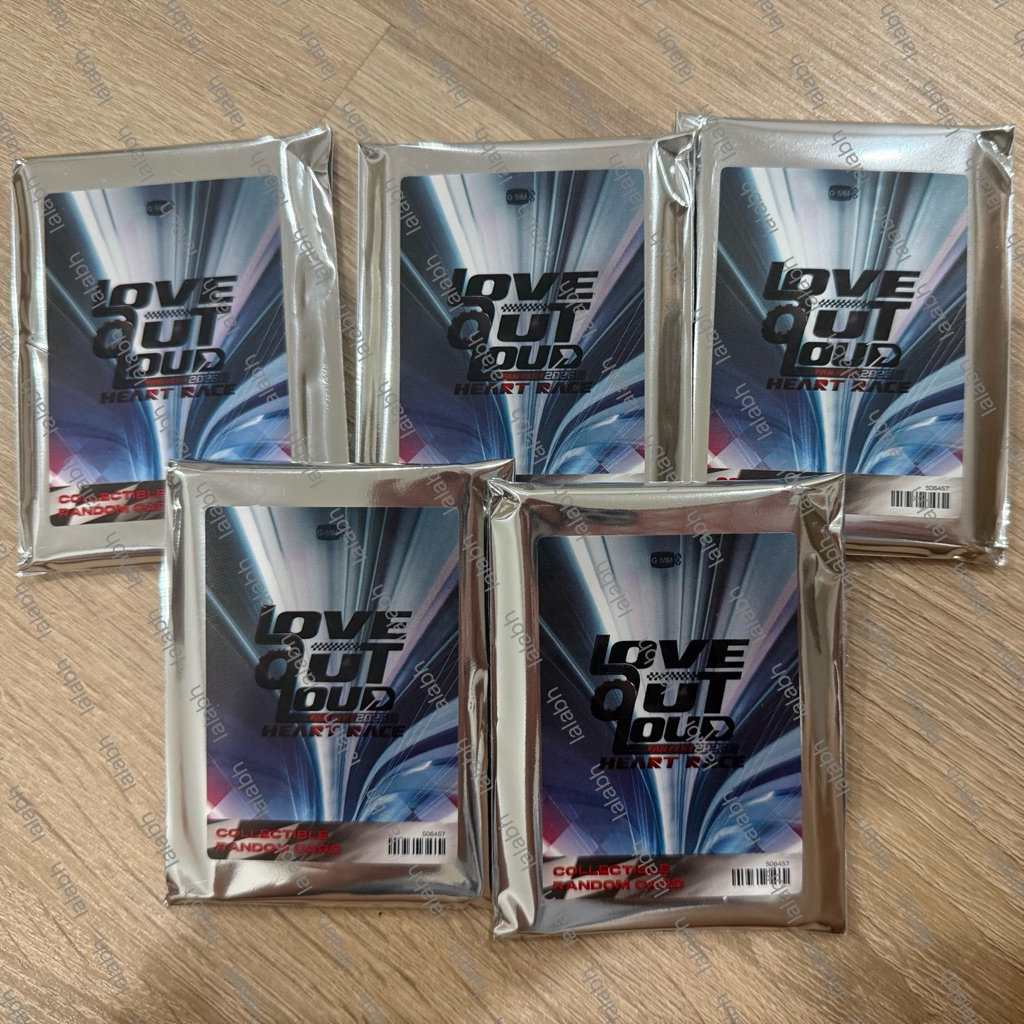 [พร้อมส่ง] แกะเช็คซี(ไม่มีซีเครท) GMMTV RANDOM CARD LoveOutLoud2026 GMMTVFanival2026
