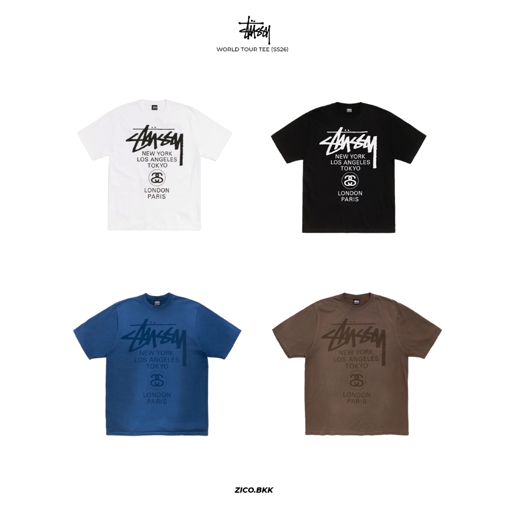 Stussy World Tour Tee (SS26)