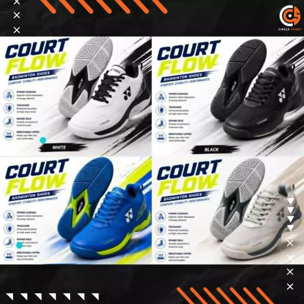 รองเท้าแบดมินตัน YONEX COURT FLOW (สินค้าลิขสิทธิ์แท้ 100%)