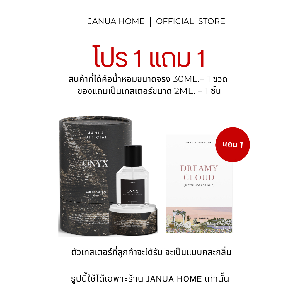 (1แถม1ของแถมเทสเตอร์ 2ml.)(รับประกันของแท้) น้ำหอมแจนยัวร์ Janua Perfume ของแท้พาร์ทเนอร์หลักบริษัท