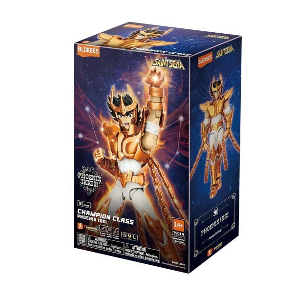 (พร้อมส่ง) Blokees | Saint Seiya 75014 Champion Class 12 - Phoenix Ikki