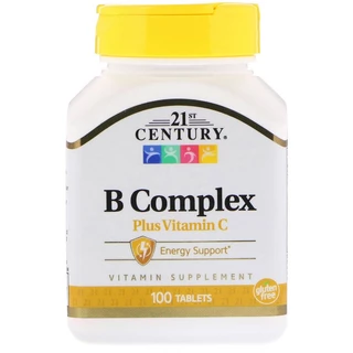 [ของแท้ 100%] 21st CENTURY VITAMIN B COMPLEX / B-100 / B-50