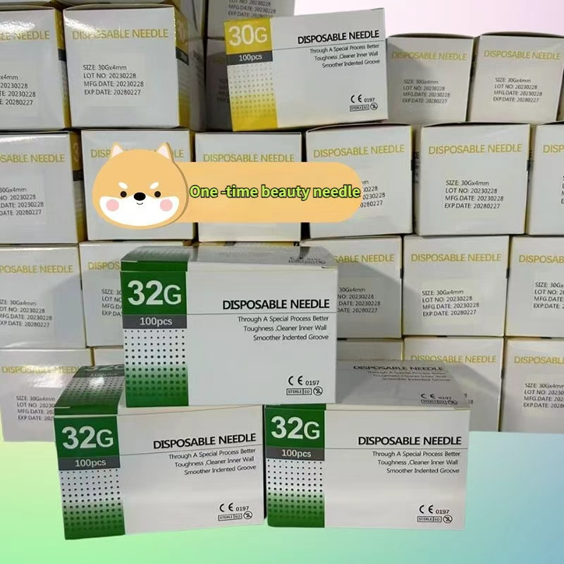 ✨จัดส่งจากประเทศไทย✨32g 30gเข็มขนาดเล็กที่ใช้แล้วทิ้ง  กรัมทางการแพทย์เข็มขนาดเล็กที่ผ่านการฆ่าเชื้อ