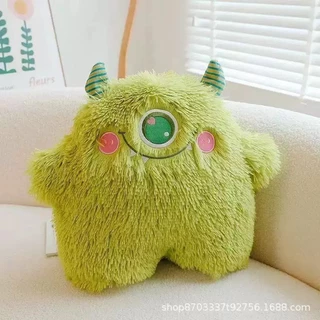 (DD shöp) ตุ๊กตามอนสเตอร์ก้อนขน Fluffy Monster นุ่มนิ่ม สำหรับตกแต่งห้อง