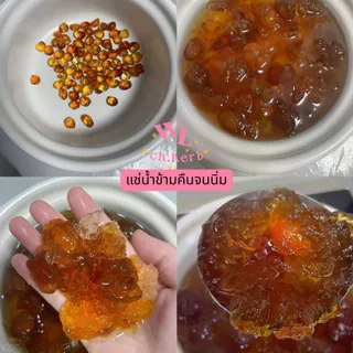 อำพันดอกท้อ 桃胶 peach gum ยางต้นพีช ขนาดทดลอง แบ่งขาย100g.