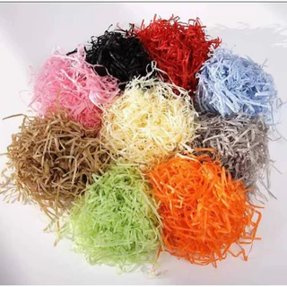 กระดาษฝอยรองแพ็กเกจ 100g กระดาษฝอยตกแต่งกล่อง เหมาะกับร้านค้าออนไลน์