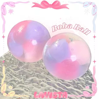 [ส่งจากไทย] Boba Fidget Ball เนื้อแน่นหนึบสำหรับบีบบริหารมือ