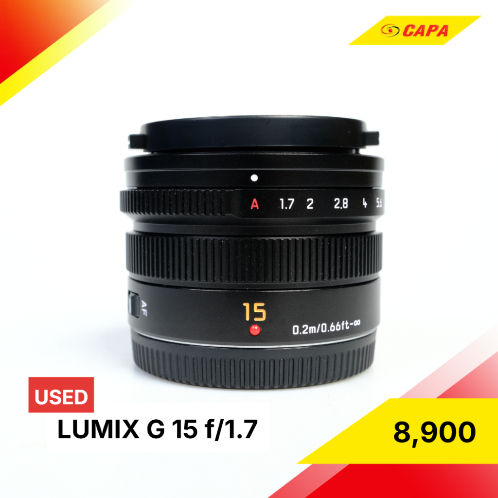 [USED] LUMIX G 15 f/1.7